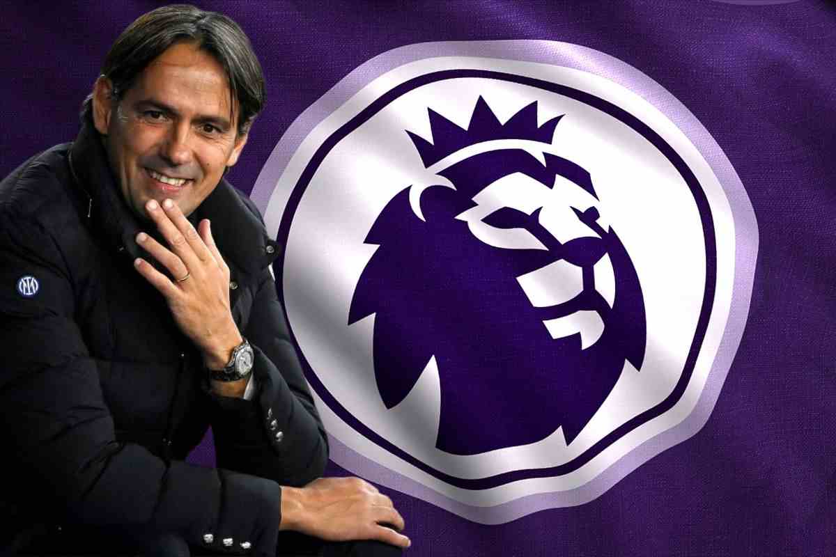 Inzaghi e logo Premier