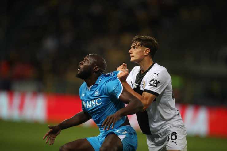 Leoni in marcatura su Lukaku