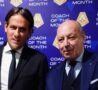 Beppe Marotta con Simone Inzaghi