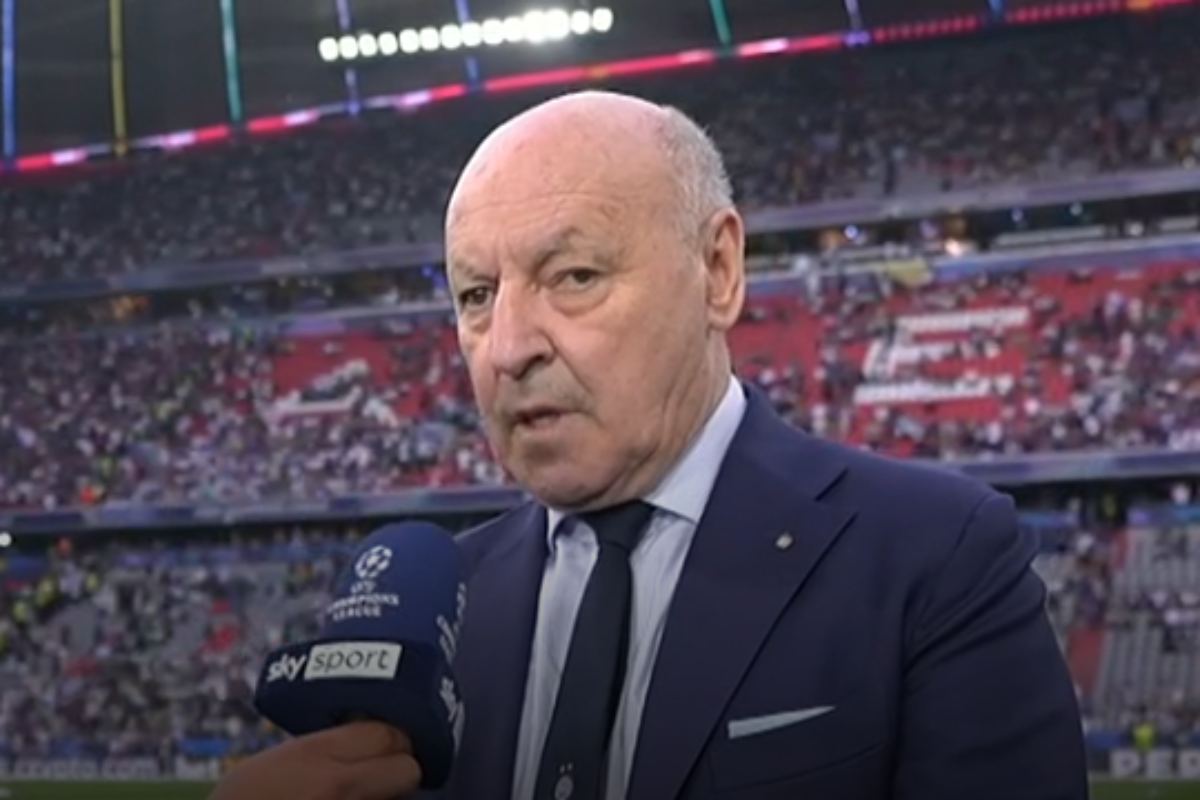 Marotta a Sky Sport prima di Psg-Inter