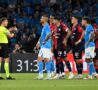 Napoli e Cagliari in campo