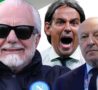 De Laurentiis, Inzaghi e Marotta
