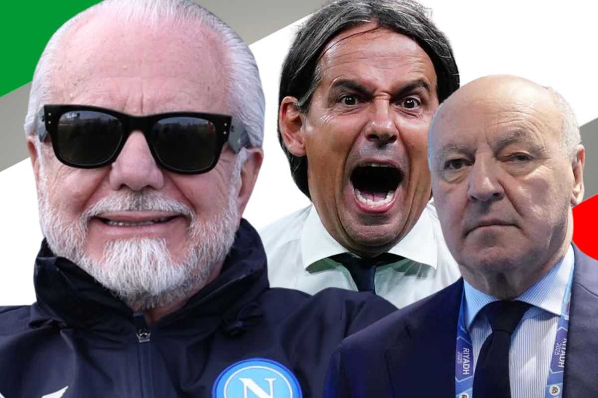 De Laurentiis, Inzaghi e Marotta