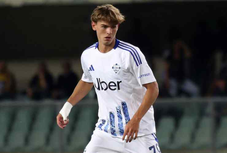 Nico Paz in campo