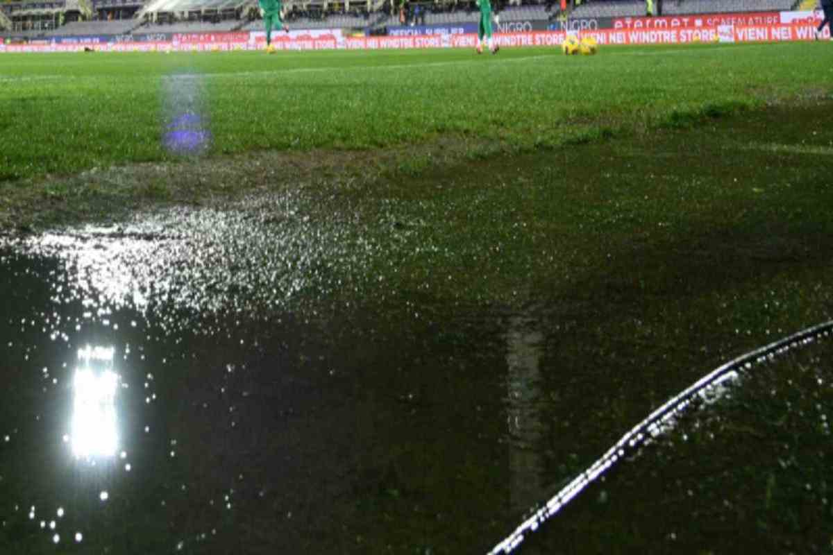 Torino-Inter sospesa per maltempo