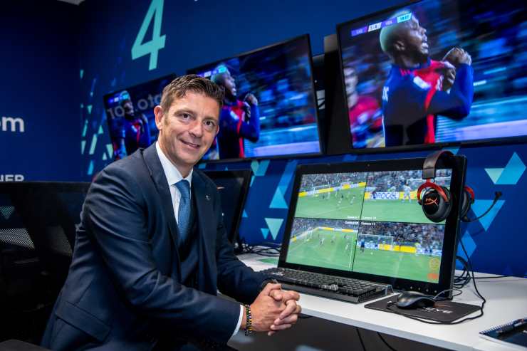 Rocchi in sala Var