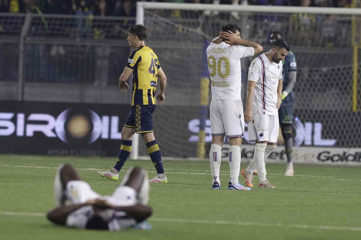 Sampdoria dopo la retrocessione in Serie B