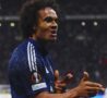Zirkzee esulta dopo un gol col Manchester United