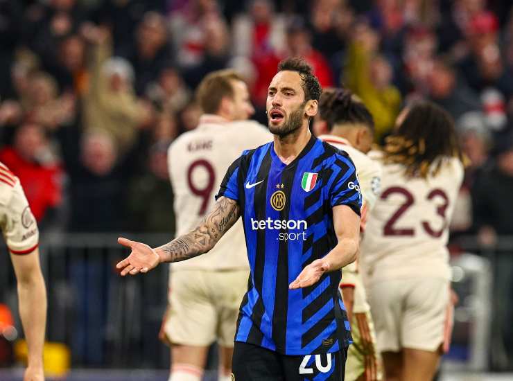 Calhanoglu contro il Bayern