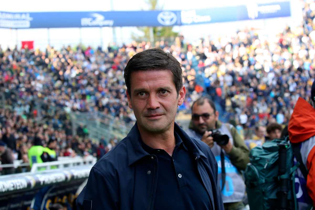 Il tecnico dell'Inter, Cristian Chivu