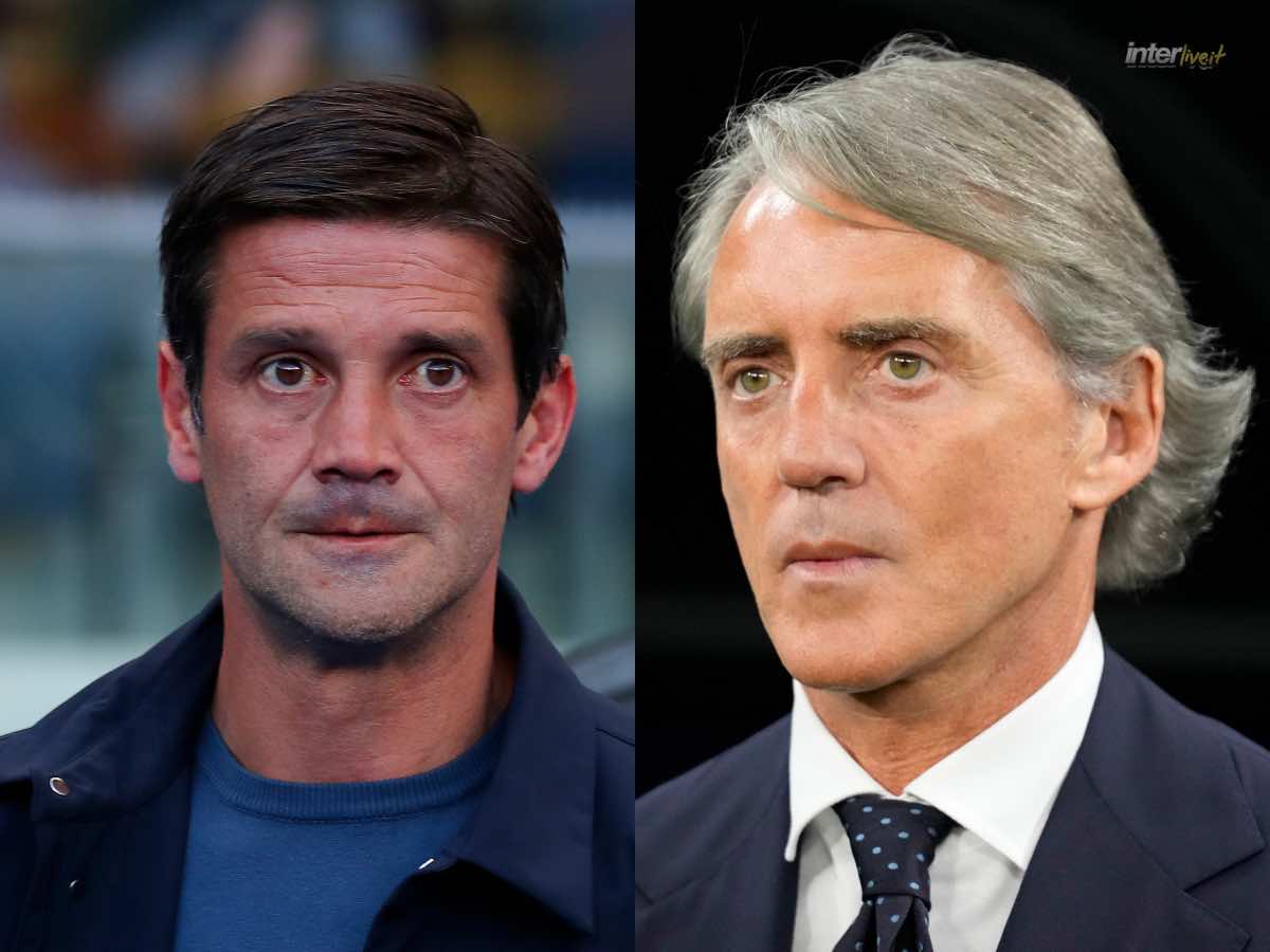 Chivu e Mancini