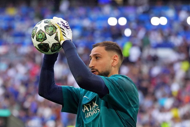 Il portiere della Nazionale azzurra, Gianluigi Donnarumma