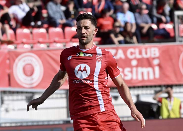 Roberto Gagliardini con la maglia del Monza
