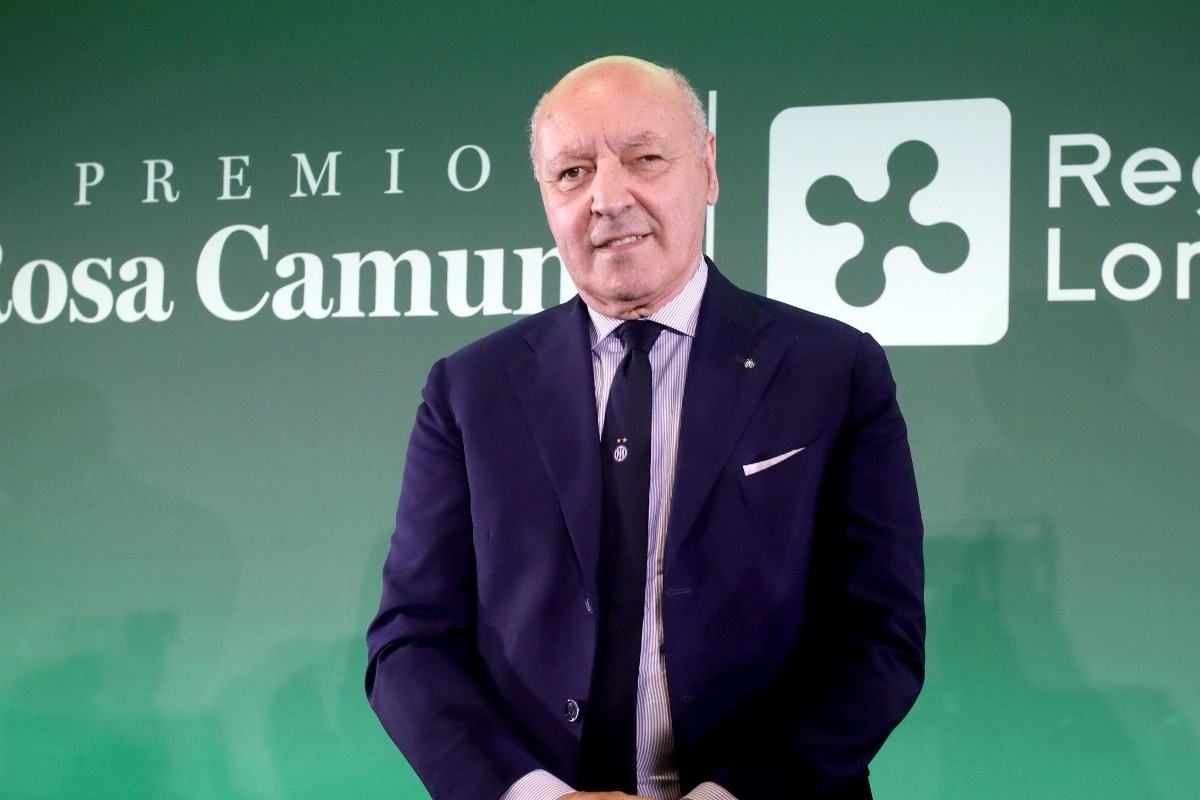 Giuseppe Marotta sorridente