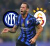 Hakan Calhanoglu esulta