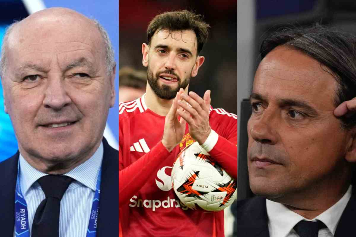 Marotta, Fernandes Inzaghi foto combo