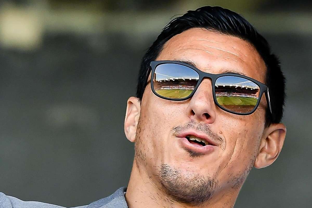Nicolas Burdisso sorridente