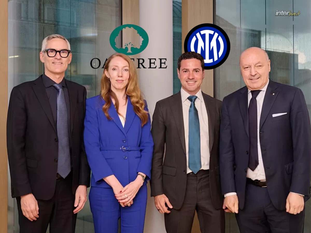 Dirigenti di Inter e Oaktree 