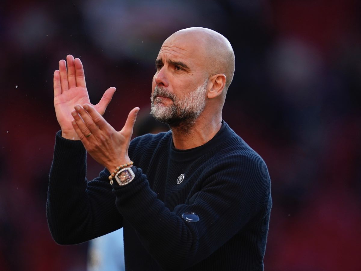 Pep Guardiola, tecnico del City