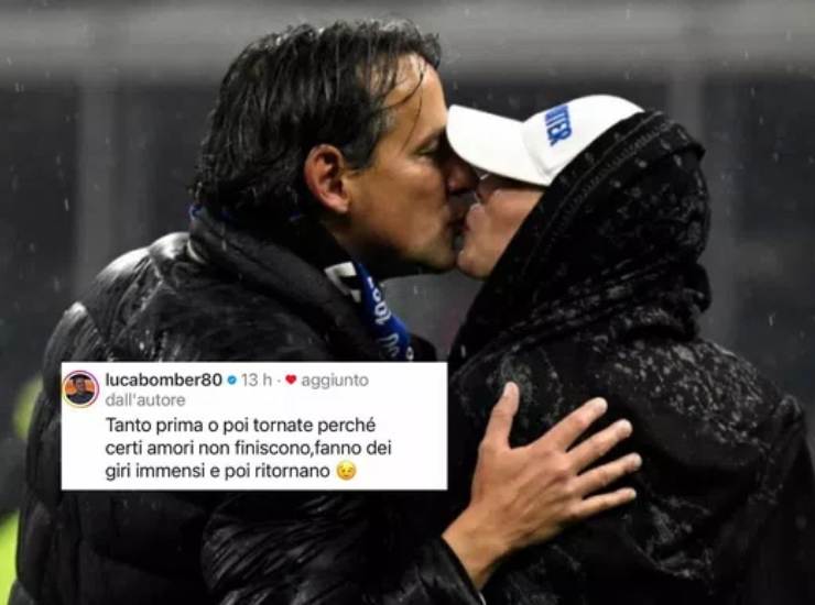 Il post con il like della moglie di Inzaghi