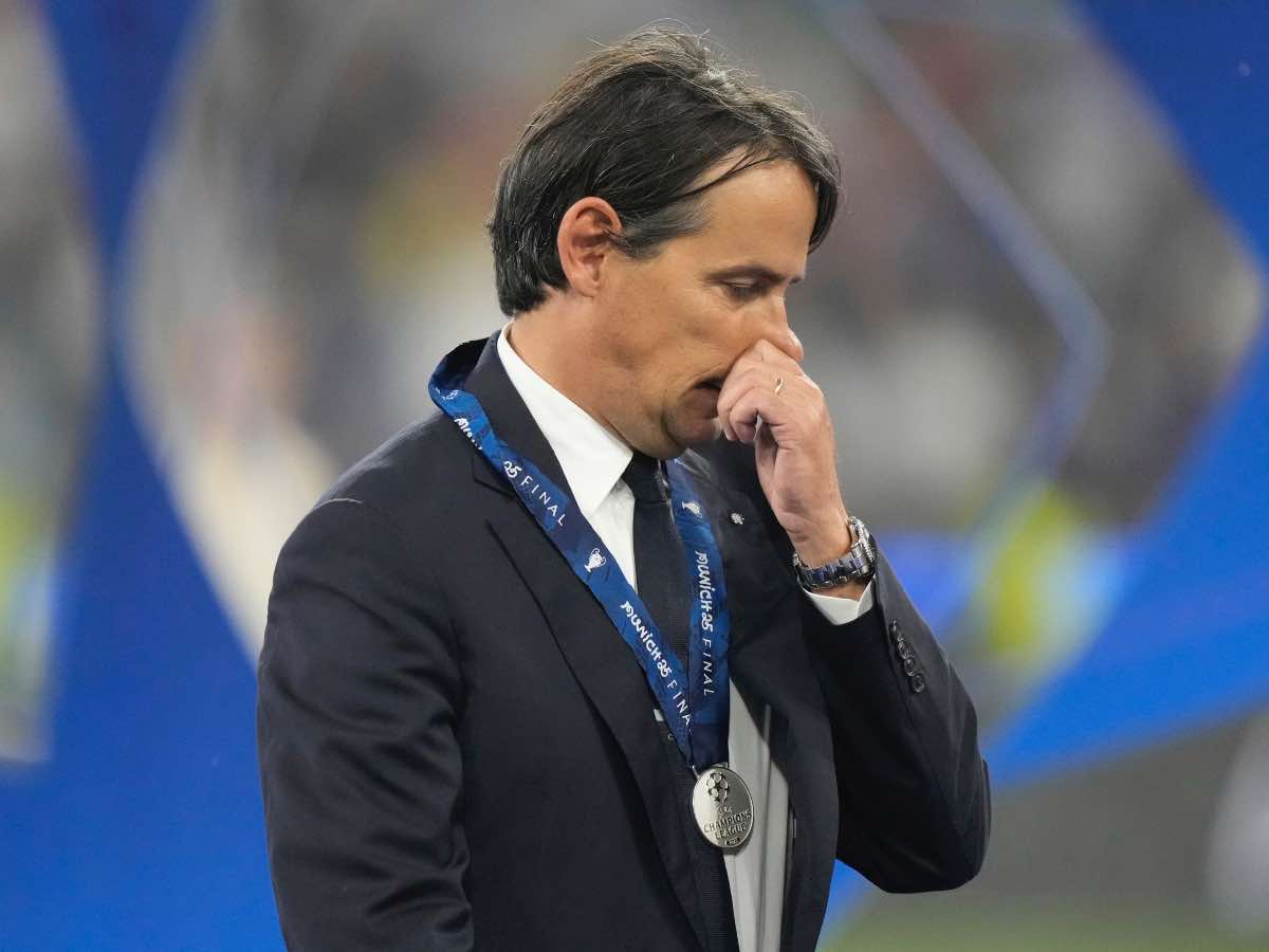Inzaghi deluso dopo la finale 