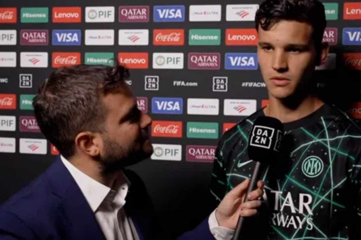 Valentin Carboni ai microfoni di DAZN