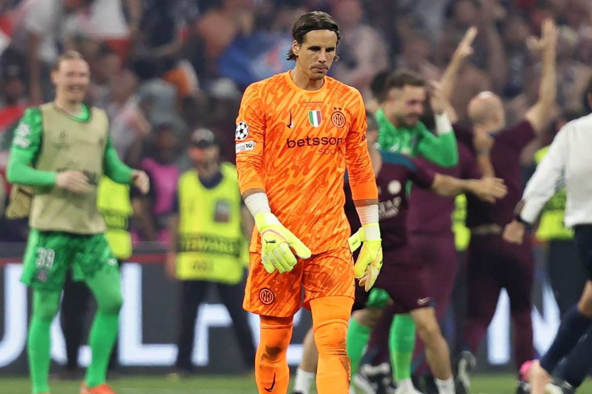 Yann Sommer sconsolato dopo la finale di Champions