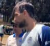 Acerbi contro un tifoso