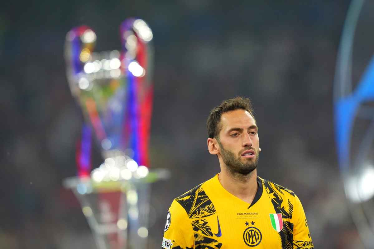 Calhanoglu con la Champions