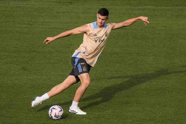 Valentin Carboni in campo