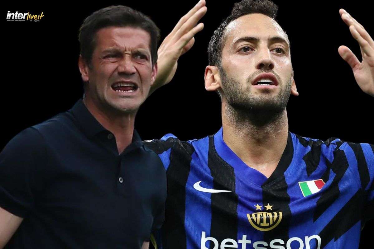 Chivu e Calhanoglu