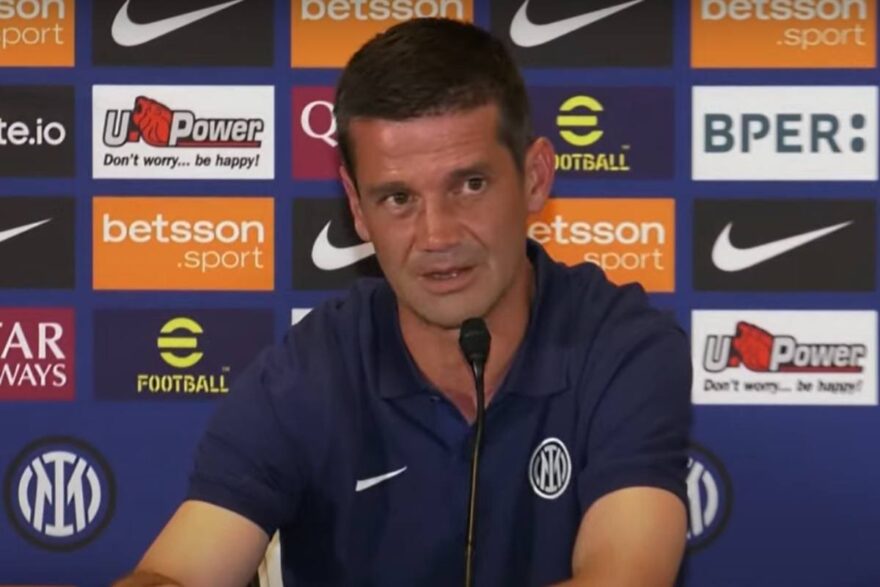 Chivu in conferenza stampa