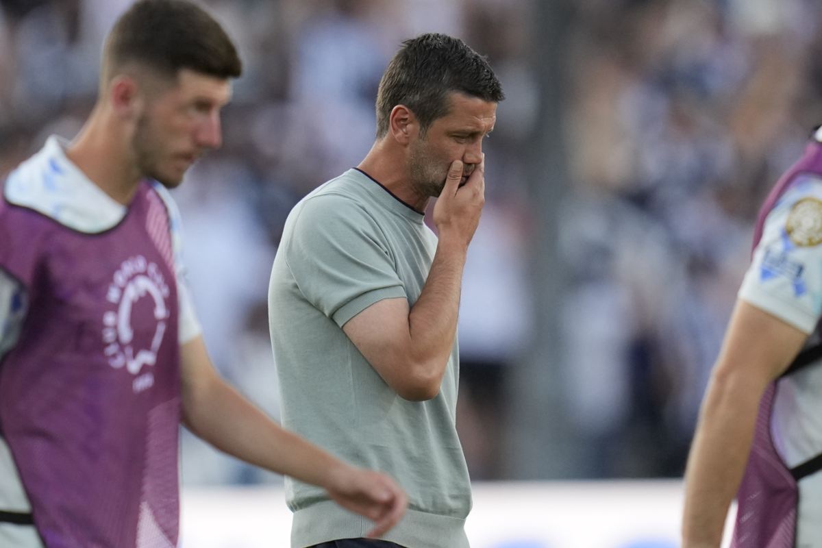 Chivu al termine di Monterrey-Inter