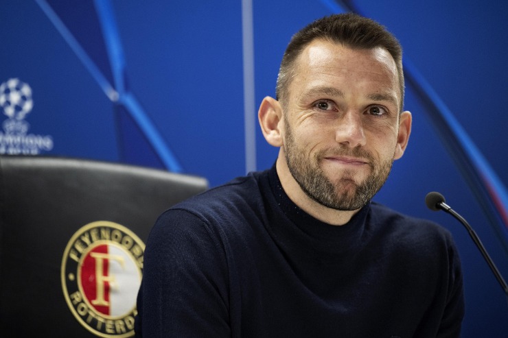 Stefan de Vrij in conferenza stampa
