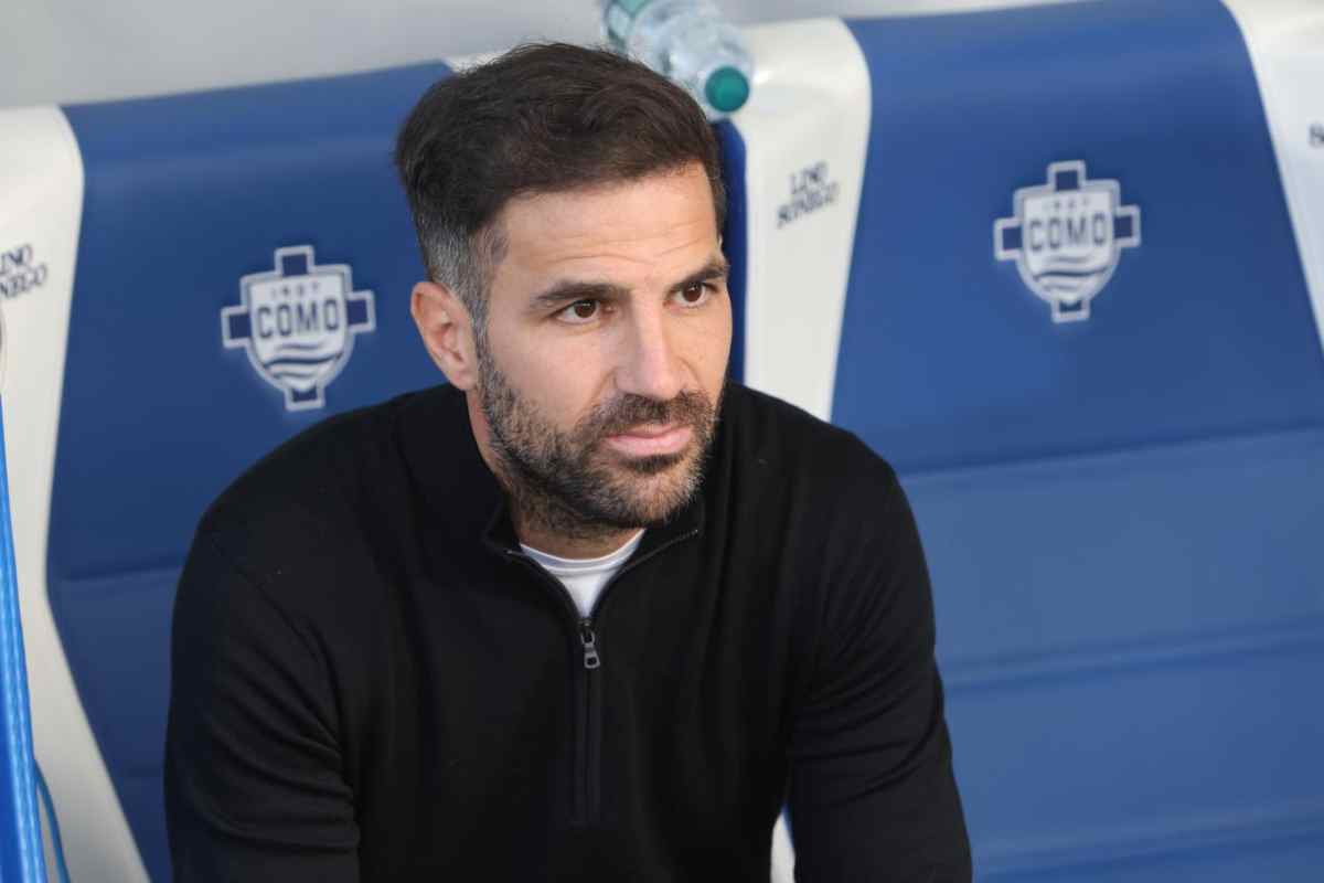 Fabregas in panchina
