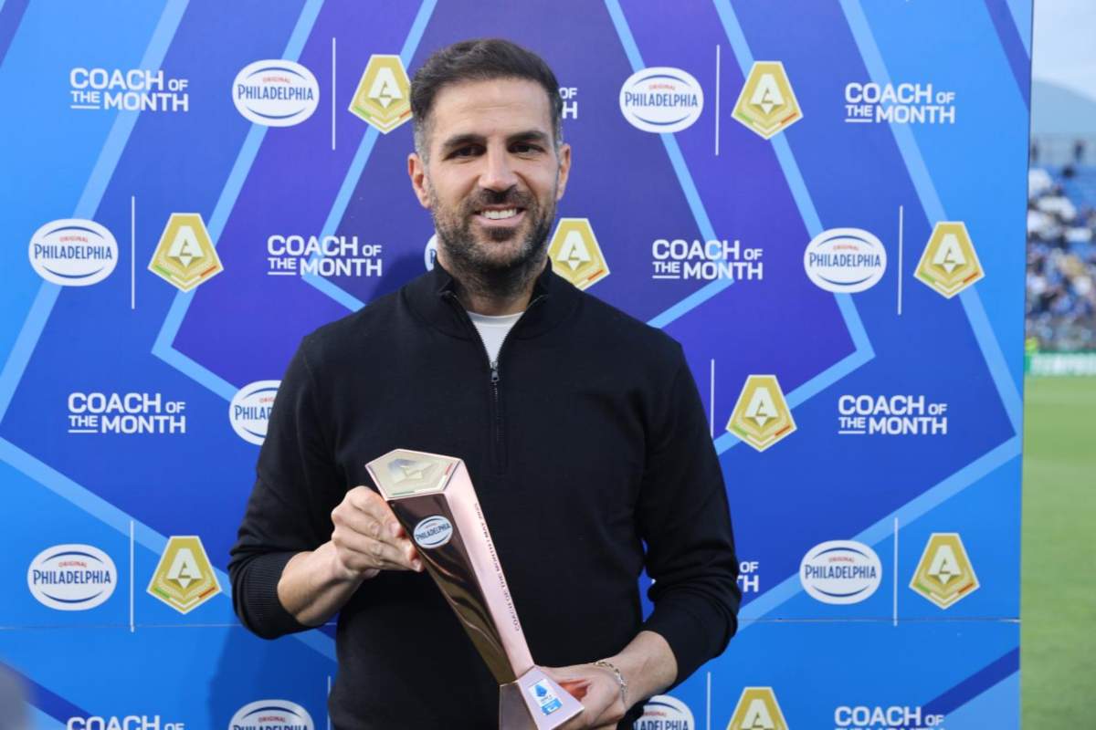 Fabregas premiato dalla Lega Serie A