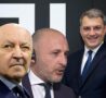 Comolli, Marotta e Ausilio