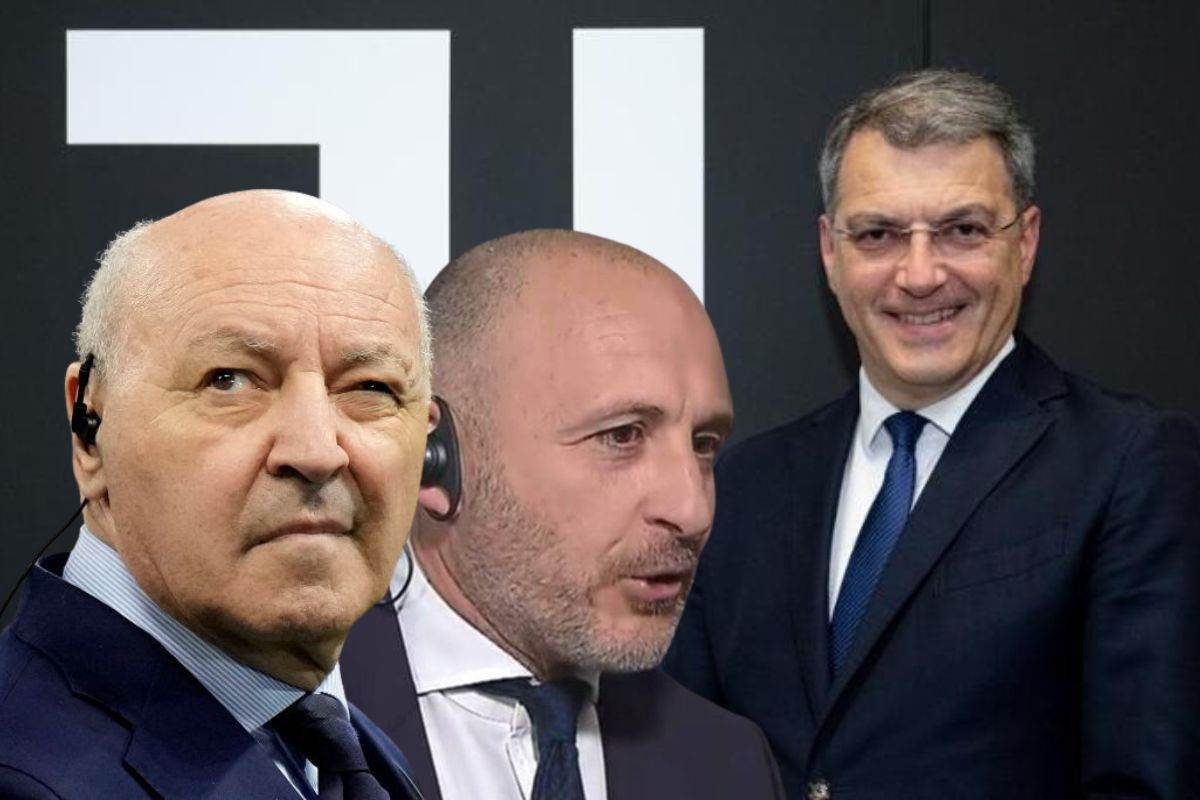 Comolli, Marotta e Ausilio