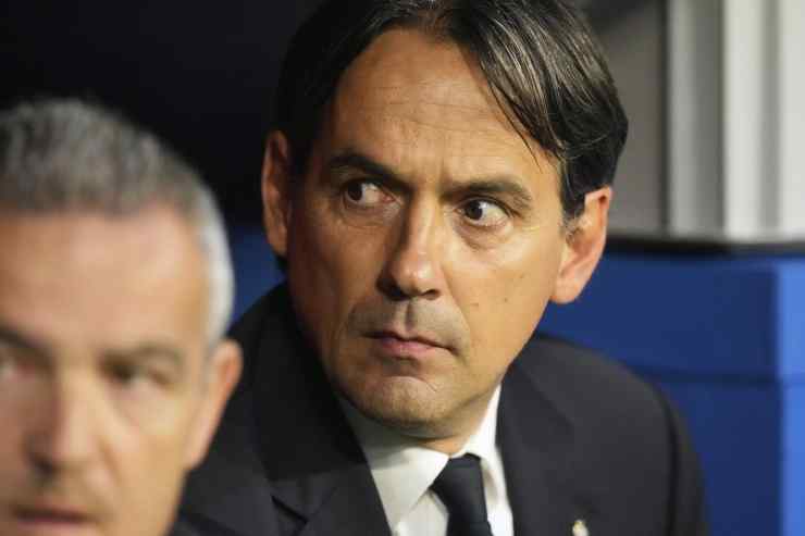 Sguardo attento di Inzaghi