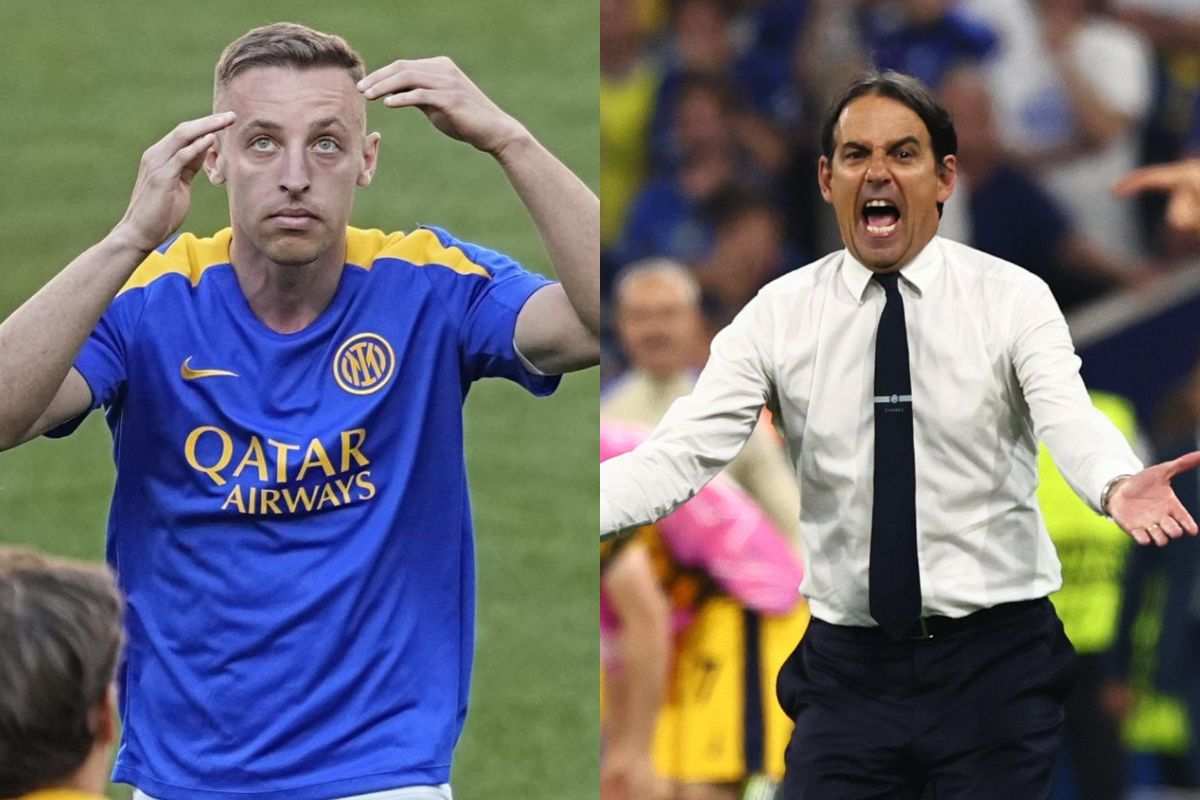 Davide Frattesi e Simone Inzaghi