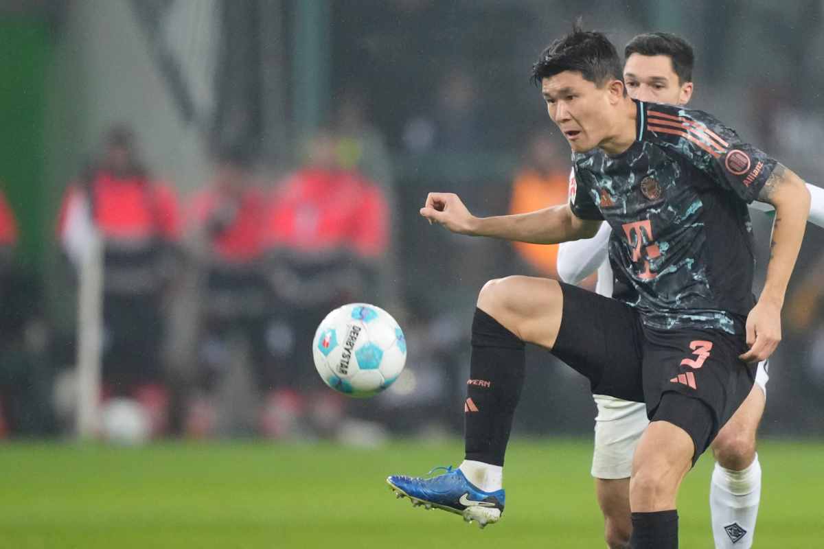 Kim Min Jae in azione con il Bayern Monaco