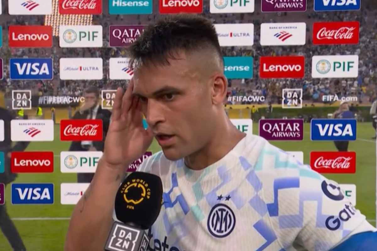Lautaro a Dazn dopo Monterrey-Inter