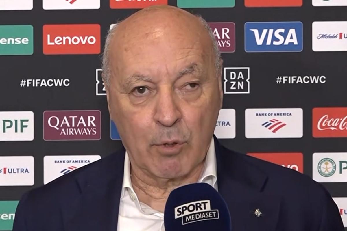 Marotta prima di Inter-Fluminense
