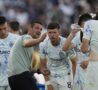 Chivu parla coi suoi giocatori durante Monterrey-Inter