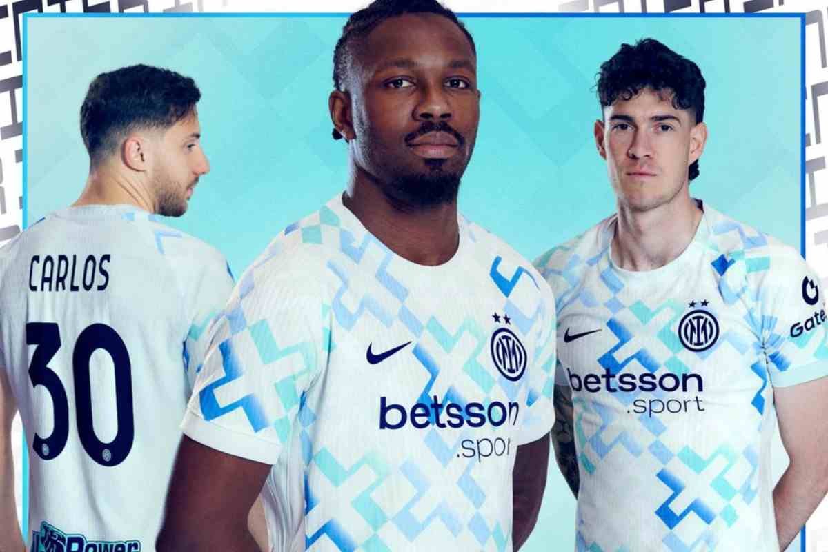 La seconda maglia dell'Inter