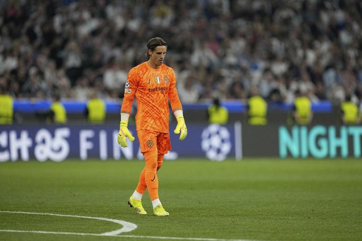 Yann Sommer deluso in campo