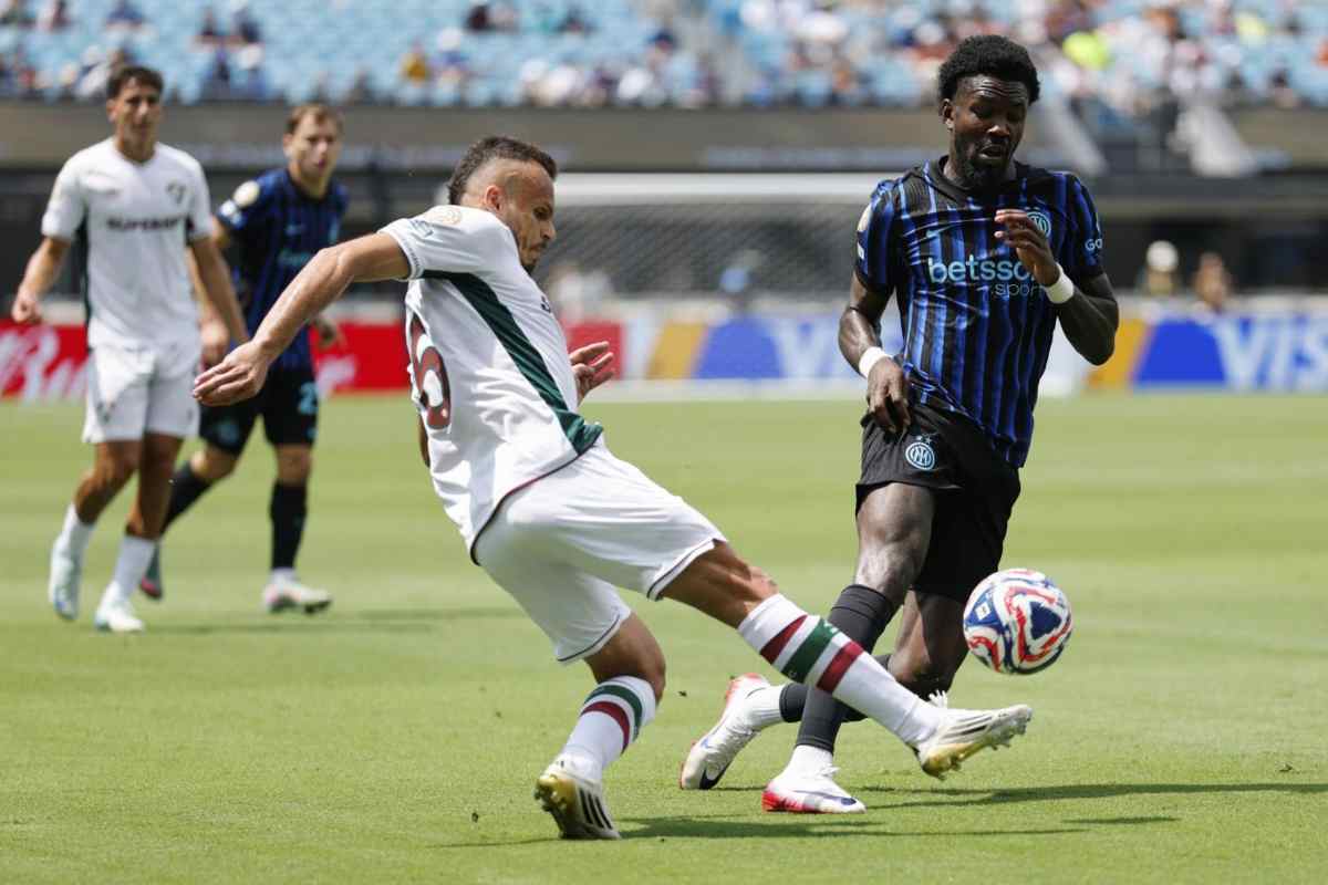 Thuram contro il Fluminense