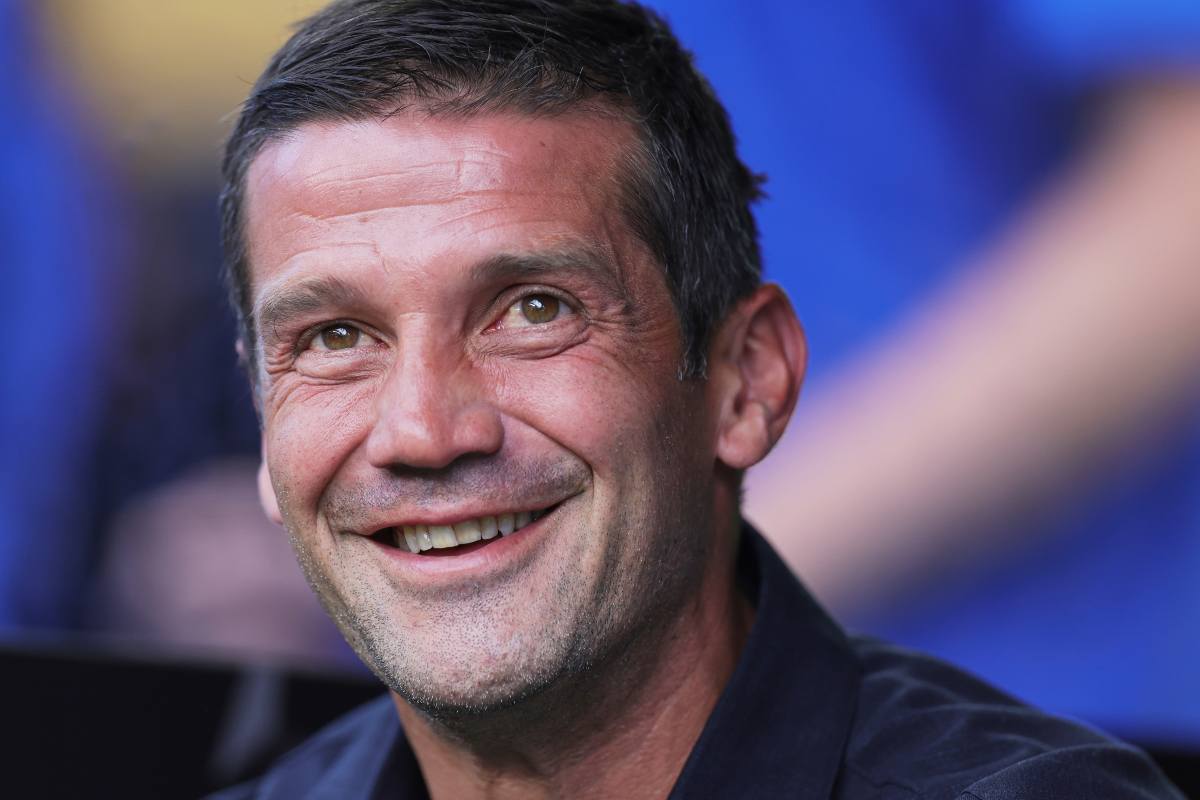 Il tecnico nerazzurro Cristian Chivu