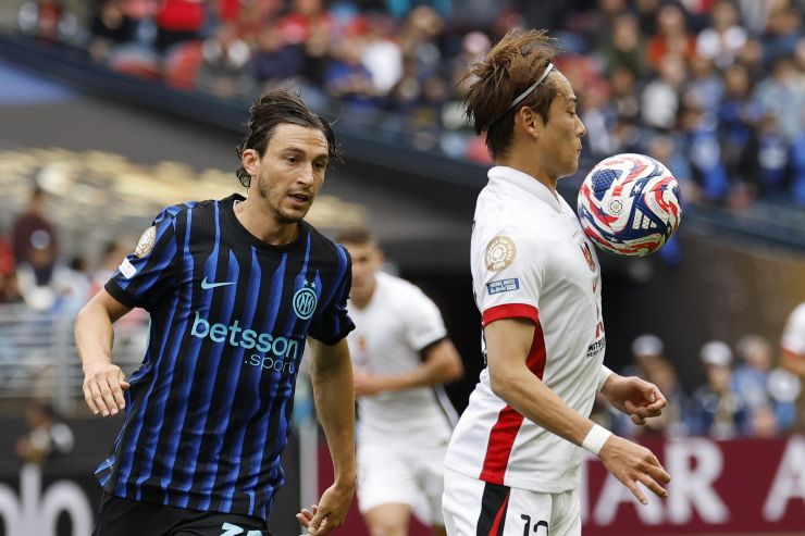 Matteo Darmian contro gli Urawa Red Diamonds