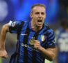 Davide Frattesi esulta per un gol